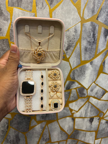 Watch Combo with Bracelet, Chain Locket, Ring and Tops